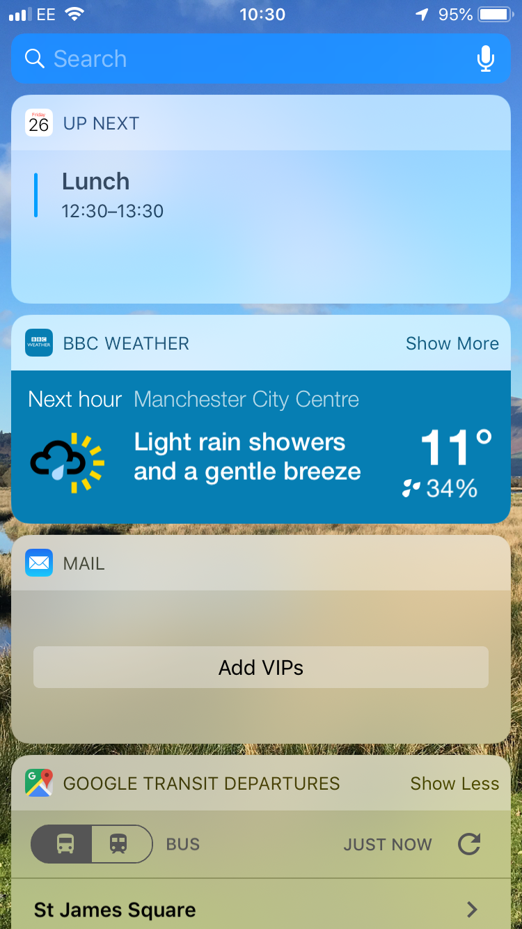 How to set up the iOS Widget for My Shift Planner MyShiftPlanner