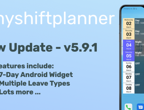 Update 5.9.1 – Multiple Leave & Android Widget